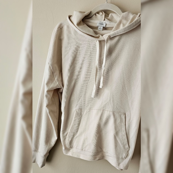 J. Crew Hoodie in Beige Cream (L) - Picture 4 of 5